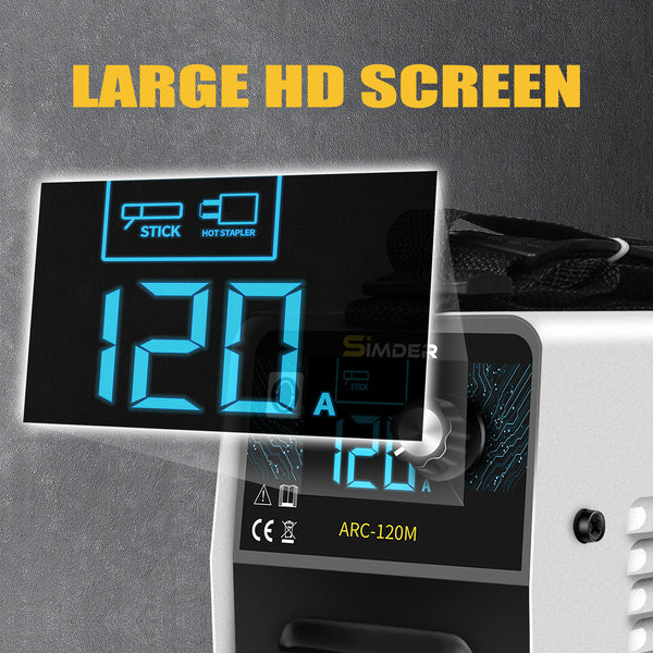 Saldatrice a elettrodo e pinzatrice a caldo SSIMDER ARC-120M