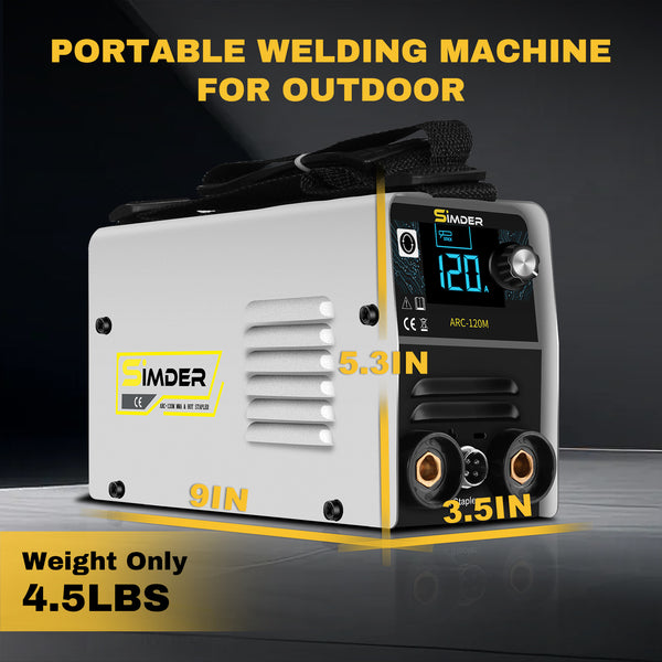 Saldatrice a elettrodo e pinzatrice a caldo SSIMDER ARC-120M