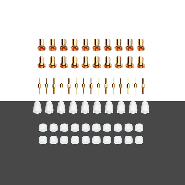 SSimder Plasma Cutter Torch Consumables Pack 65Pcs