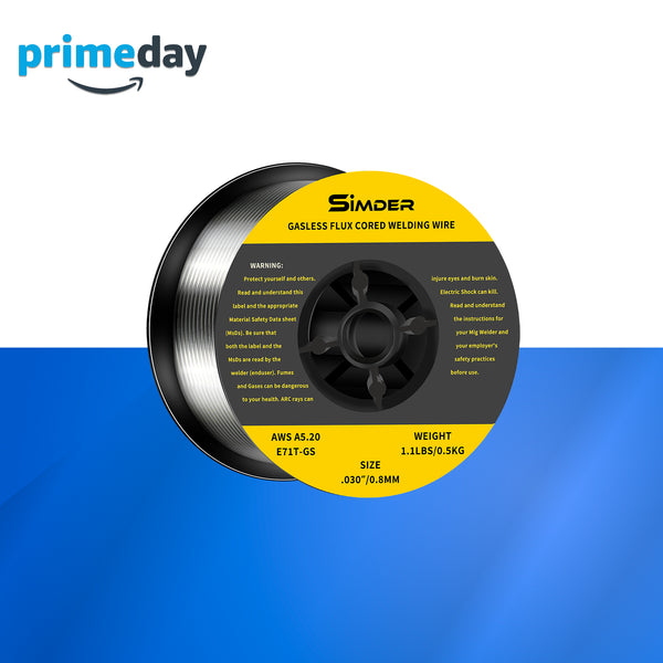 Ssimder Flux Core -Schweißdraht E71TGS.035 "2 Pfund