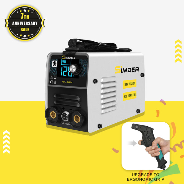 SSIMDER ARC-120M Stick Welder & Hot Stapler