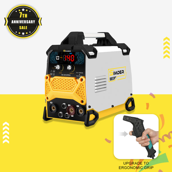 SSimder SD-5010 PRO 5-in-1 Welder, Hot Stapler&Soldering Iron