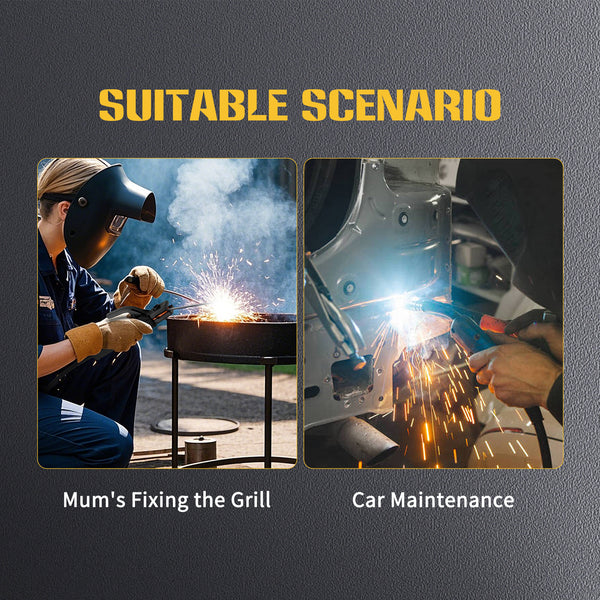 SSIMDER MIG-140S GASSESS 2 en 1 MIG Souder