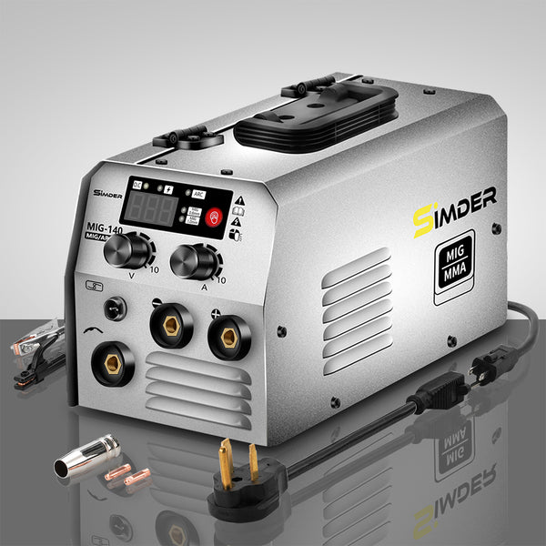 USED-SSimder MIG-140S Gasless 2 in 1 MIG Welder