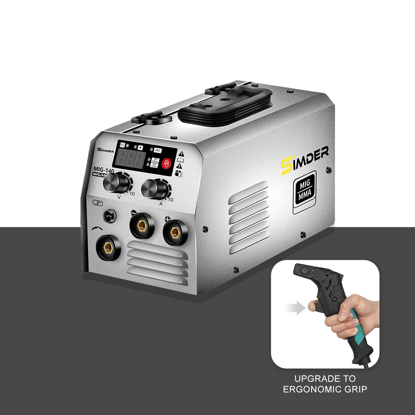 SSimder MIG-140S Gasless 3 in 1 MIG Welder