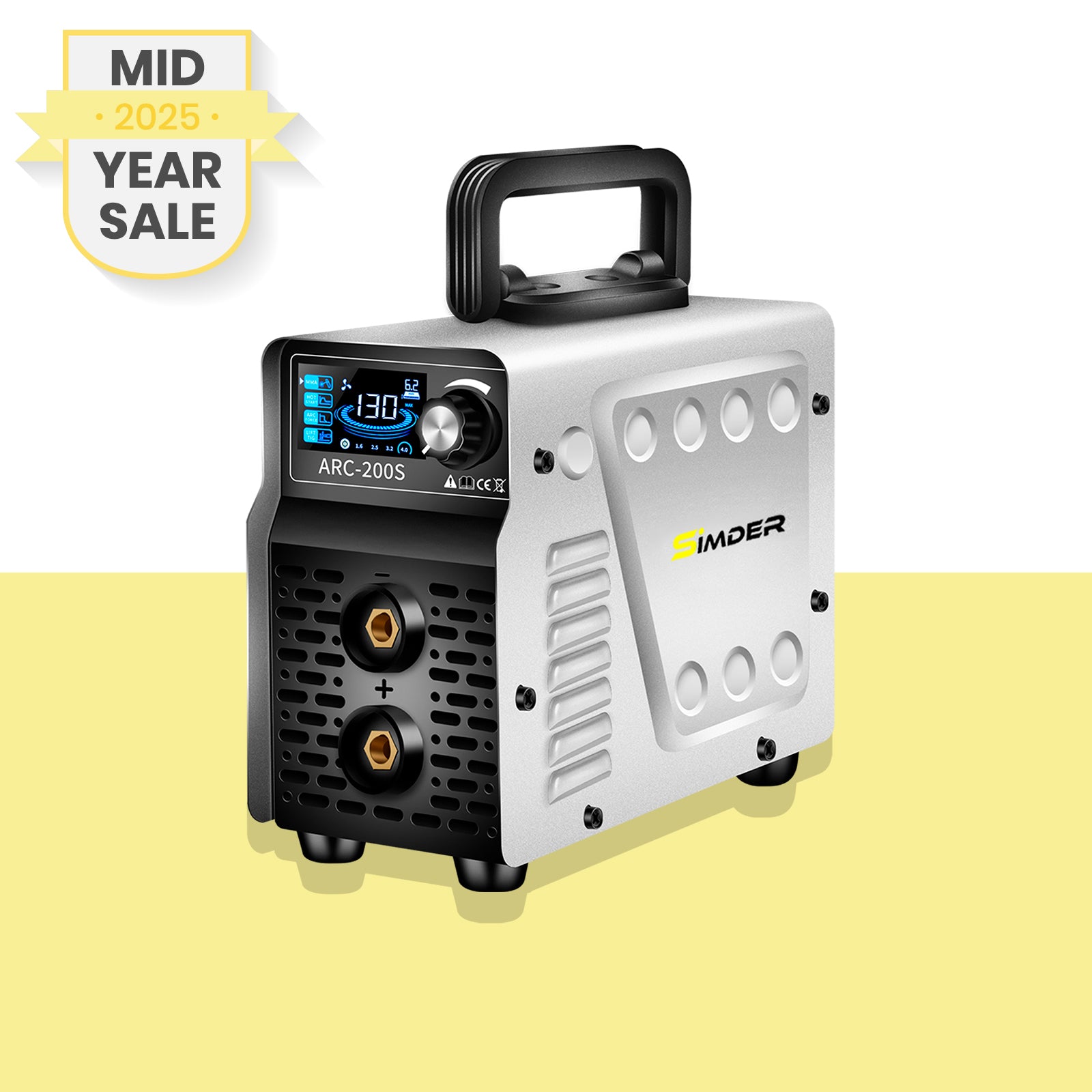 SSIMDER ARC-200S Stick Welder Lift Tig/Stick 2 en 1 Máquina de soldadura