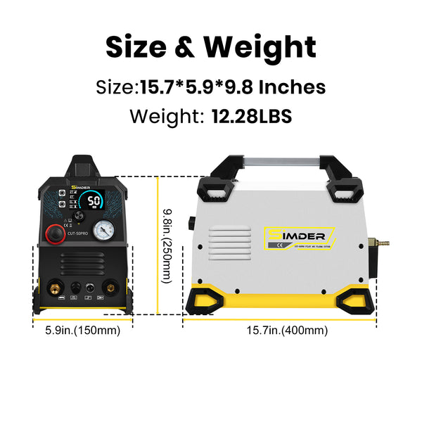 Canada-SSIMDER CUT-50 PRO Pilot Arc Plasma Cutter
