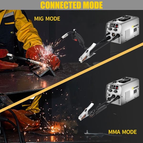 DE-SSimder MIG-140S Gasless 2 in 1 MIG Welder