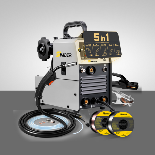 SSimder MIG-140 Pro 5 in 1 Pulse MIG Welder