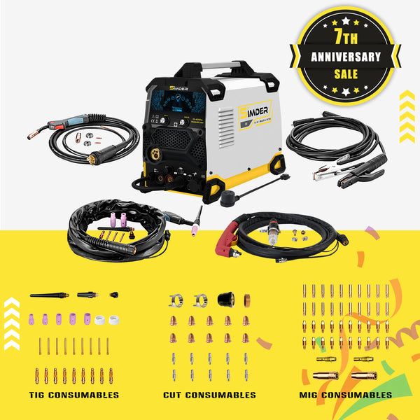 SSimder SD-4050Pro 10-in-1 Aluminum Welder&Cutter