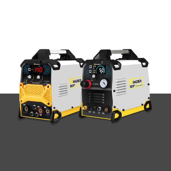 SSIMDER CUT-50PRO Pilot Arc Plasmaschneider + SD-5010PRO 5-in-1 Schweißgerät, Heißhefter und Lötkolben