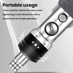 SSIMDER 30-in-1 three position ratchet with central lock
