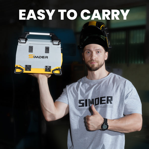 USED-SSimder SD-5010 PRO 5-in-1 Welder, Hot Stapler&Soldering Iron